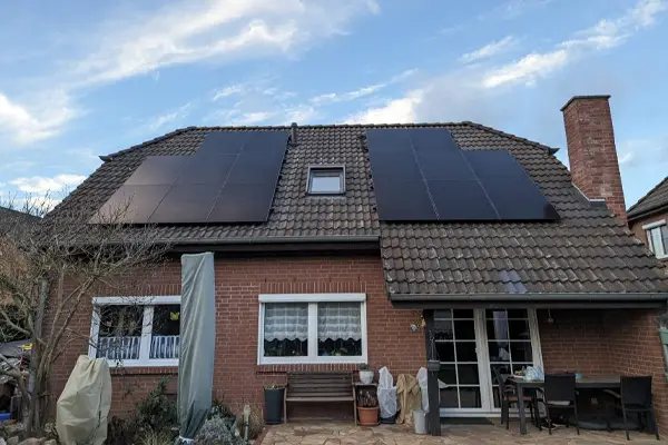 Solaranlage auf Dächern
